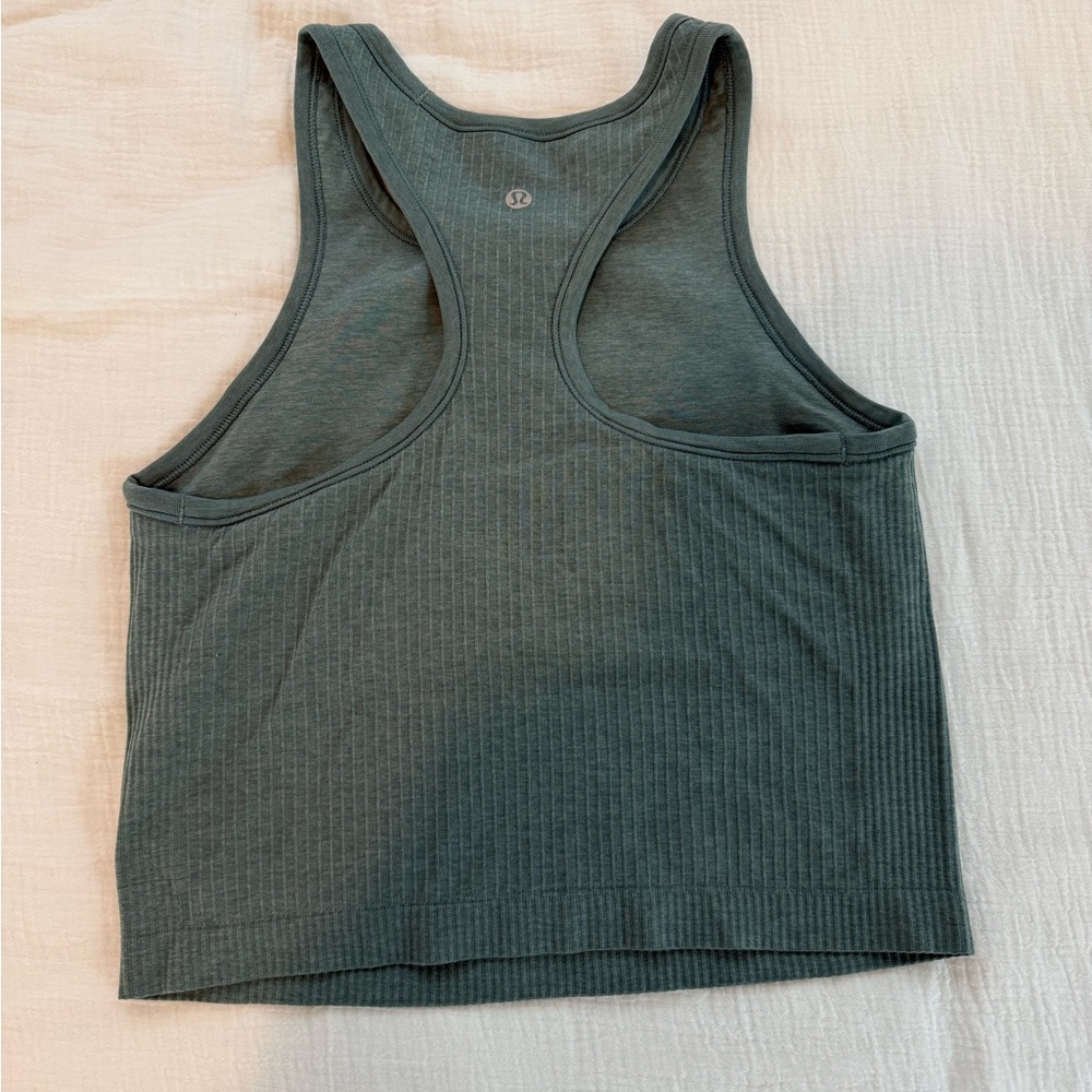 lululemon athletica Green Tank Top